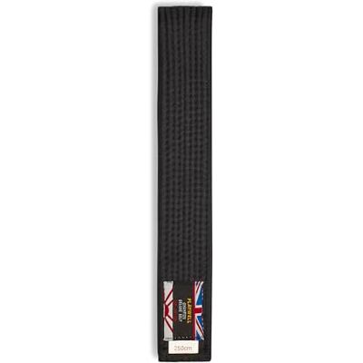 Playwell Ceinture d'arts martiaux en coton de couleur unie pour graduation (Karaté, Judo Taekwondo), Noir , 320 cm - Publicité Playwell Ceinture d'arts martiaux en coton de couleur unie pour graduation (Karaté, Judo Taekwondo), Noir , 320 cm - Publicité