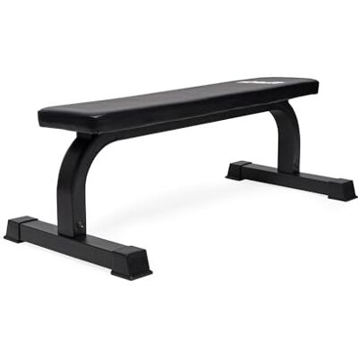 VirtuFit Banc de fitness plat Banc de musculation Noir Banc de musculation - Publicité VirtuFit Banc de fitness plat Banc de musculation Noir Banc de musculation - Publicité