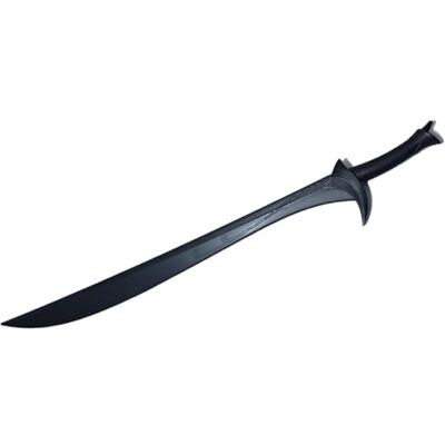 Playwell Épée d'arts martiaux en polypropylène noir pour cosplay 90,9 cm - Publicité Playwell Épée d'arts martiaux en polypropylène noir pour cosplay 90,9 cm - Publicité