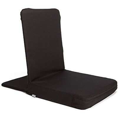 Bodhi Chaise de Sol Mandir XL Siège de méditation avec Coussin d'assise épais Chaise de Sol Confortable avec Dossier rembourré Housse Lavable Idéal pour Yoga et méditation (Noir, XL) - Publicité Bodhi Chaise de Sol Mandir XL Siège de méditation avec Coussin d'assise épais Chaise de Sol Confortable avec Dossier rembourré Housse Lavable Idéal pour Yoga et méditation (Noir, XL) - Publicité