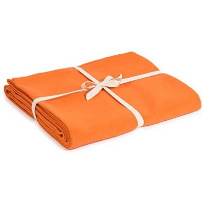 Yoga Studio Couverture de Yoga Unisexe en Coton Biologique Motif Safran - Publicité Yoga Studio Couverture de Yoga Unisexe en Coton Biologique Motif Safran - Publicité