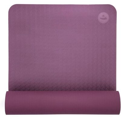 Bodhi Tapis de Yoga “Lotus Pro II” 83 x 60 cm, 6 mm Surface Tendre et adhérente en Mousse TPE Non-polluante et 00% Recyclable (Aubergine/Aubergine Clair) - Publicité Bodhi Tapis de Yoga “Lotus Pro II” 83 x 60 cm, 6 mm Surface Tendre et adhérente en Mousse TPE Non-polluante et 00% Recyclable (Aubergine/Aubergine Clair) - Publicité