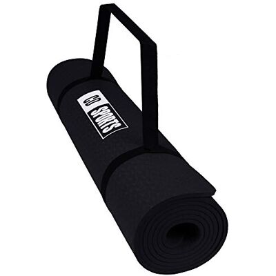 Calma Dragon Mat, Tapis de Yoga 89828, antidérapant, Tapis de Pilates, avec Un matériau écologique, Tapis TPE, conçu pour Le Divertissement et l'entraînement Physique. (Noir) - Publicité Calma Dragon Mat, Tapis de Yoga 89828, antidérapant, Tapis de Pilates, avec Un matériau écologique, Tapis TPE, conçu pour Le Divertissement et l'entraînement Physique. (Noir) - Publicité