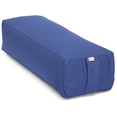 bodhi Yoga Salamba Bolster Eco Housse lavable en coton 100% biologique Rouleau de yoga carré fourré à l'épeautre bio Dimensions : 64 x 25 x 17 cm Bleu foncé - Publicité bodhi Yoga Salamba Bolster Eco Housse lavable en coton 100% biologique Rouleau de yoga carré fourré à l'épeautre bio Dimensions : 64 x 25 x 17 cm Bleu foncé - Publicité