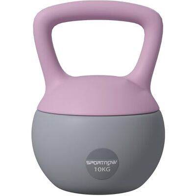 SPORTNOW - Kettlebell 10KG - Corps souple - Poignée antidérapante - Publicité SPORTNOW - Kettlebell 10KG - Corps souple - Poignée antidérapante - Publicité
