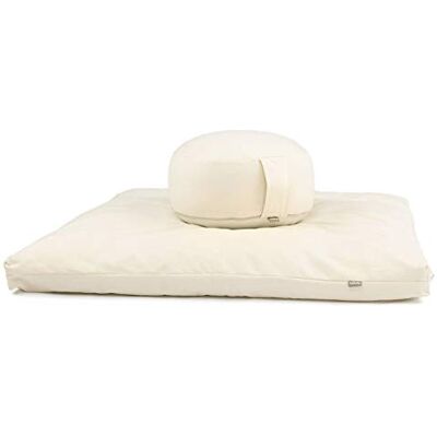 Bodhi Rondo Kit de méditation Eco avec coussin de méditation et zabuton, Naturel (épeautre) - Publicité Bodhi Rondo Kit de méditation Eco avec coussin de méditation et zabuton, Naturel (épeautre) - Publicité
