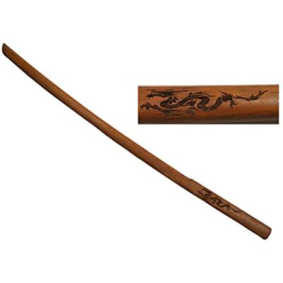 Playwell Arts martiaux Deluxe Elite Dragon Bokken en chêne rouge Grade A 101,6 cm - Publicité Playwell Arts martiaux Deluxe Elite Dragon Bokken en chêne rouge Grade A 101,6 cm - Publicité