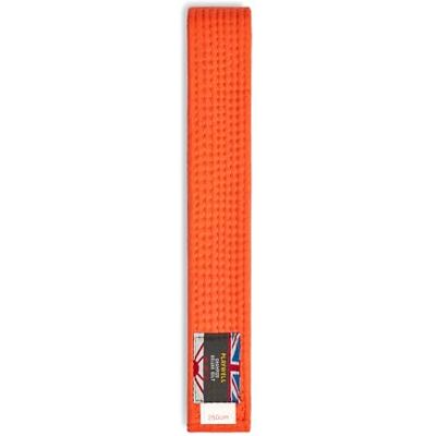 Playwell Ceinture d'arts martiaux en coton de couleur unie pour karaté, judo taekwondo (orange, 280 cm), Orange, 280 cm - Publicité Playwell Ceinture d'arts martiaux en coton de couleur unie pour karaté, judo taekwondo (orange, 280 cm), Orange, 280 cm - Publicité