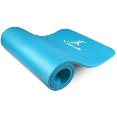 ProsourceFit Tapis de yoga - Aqua - Haute densité antidérapant 180cm - Publicité ProsourceFit Tapis de yoga - Aqua - Haute densité antidérapant 180cm - Publicité