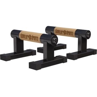 Barres de Pompes Gorilla Sports - Push Up Bars - Publicité Barres de Pompes Gorilla Sports - Push Up Bars - Publicité