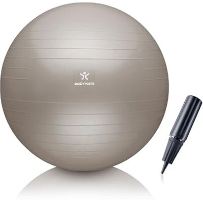 BODYMATE Ballon Fitness + Pompe Incluse + E-Book Gratuit Cotton Bloom 85cm - Publicité BODYMATE Ballon Fitness + Pompe Incluse + E-Book Gratuit Cotton Bloom 85cm - Publicité