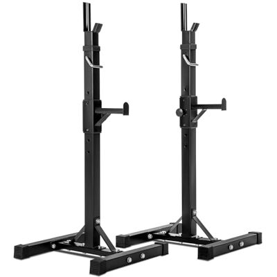 tectake® Repose Barre de Musculation Support pour Barre d'haltères Poids musculation Charge max. 150kg Réglable 12 Positions Sport Fitness à la maison idèal pour banc de musculation & squat - Publicité tectake® Repose Barre de Musculation Support pour Barre d'haltères Poids musculation Charge max. 150kg Réglable 12 Positions Sport Fitness à la maison idèal pour banc de musculation & squat - Publicité