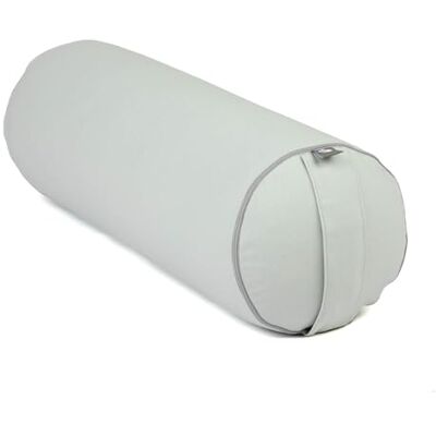 Bodhi Rouleau de traversin de yoga de 22 cm de diamètre avec rembourrage en épeautre bio Coussin de yoga pour Restorative & Yin Yoga Housse lavable en coton Coussin Pilates avec dragonne Bleu - Publicité Bodhi Rouleau de traversin de yoga de 22 cm de diamètre avec rembourrage en épeautre bio Coussin de yoga pour Restorative & Yin Yoga Housse lavable en coton Coussin Pilates avec dragonne Bleu - Publicité