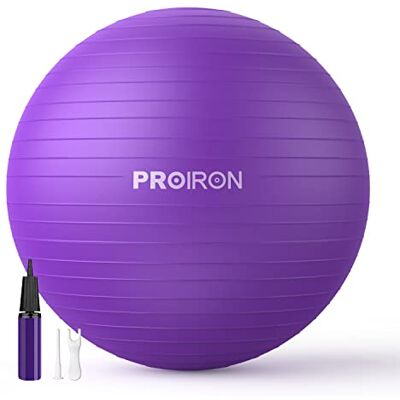 PROIRON - Extra Thick Gym Ball - 55/65/75 cm - Exercise Ball - Publicité PROIRON - Extra Thick Gym Ball - 55/65/75 cm - Exercise Ball - Publicité