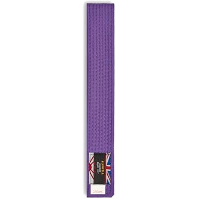 Playwell Ceinture d'arts martiaux en coton de couleur unie pour graduation (Karaté, Judo Taekwondo), violet, 220cm - Publicité Playwell Ceinture d'arts martiaux en coton de couleur unie pour graduation (Karaté, Judo Taekwondo), violet, 220cm - Publicité
