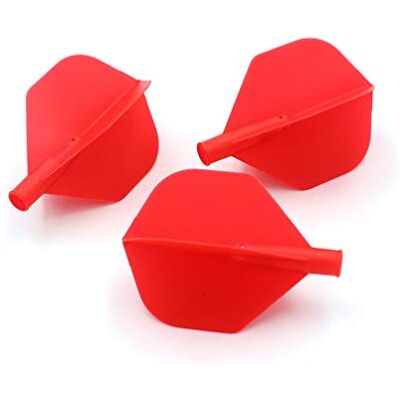 CUESOUL TERO AK4 Red Dart Flights Standard, Set de 3 pièces - Publicité CUESOUL TERO AK4 Red Dart Flights Standard, Set de 3 pièces - Publicité