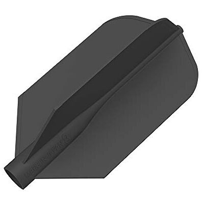 Target Darts 8 Flight Ailettes de fléchettes Slim Pro Noir Plastique - Publicité Target Darts 8 Flight Ailettes de fléchettes Slim Pro Noir Plastique - Publicité