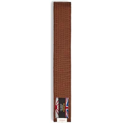 Playwell Ceinture d'arts martiaux en coton uni (Karaté, Judo, Taekwondo) (Marron, 300 cm) - Publicité Playwell Ceinture d'arts martiaux en coton uni (Karaté, Judo, Taekwondo) (Marron, 300 cm) - Publicité
