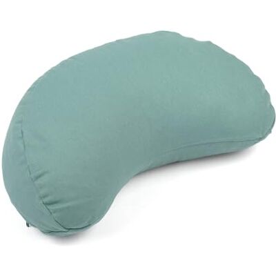 Bodhi Coussin de méditation en forme de demi-lune Mini Yogi MOND ECO 100% housse en coton bio Coussin de yoga en forme de demi-lune avec remplissage de sarrasin Coussin en forme de demi-lune - Publicité Bodhi Coussin de méditation en forme de demi-lune Mini Yogi MOND ECO 100% housse en coton bio Coussin de yoga en forme de demi-lune avec remplissage de sarrasin Coussin en forme de demi-lune - Publicité