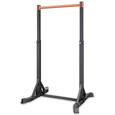 VEVOR Barre de Traction Autoportante Charge 150 kg, Station de Tractions avec Structure en H et Tube en Acier Robuste, 8 Niveaux de Réglage en Hauteur, pour Relevés de Jambes, Entraînement Domicile - Publicité VEVOR Barre de Traction Autoportante Charge 150 kg, Station de Tractions avec Structure en H et Tube en Acier Robuste, 8 Niveaux de Réglage en Hauteur, pour Relevés de Jambes, Entraînement Domicile - Publicité