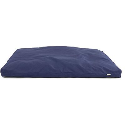 Bodhi Tapis de méditation ZABUTON Série Eco Tapis de yoga classique avec housse amovible en 100 % coton biologique Tapis de méditation avec fermeture éclair 80 x 80 x 5 cm Bleu foncé - Publicité Bodhi Tapis de méditation ZABUTON Série Eco Tapis de yoga classique avec housse amovible en 100 % coton biologique Tapis de méditation avec fermeture éclair 80 x 80 x 5 cm Bleu foncé - Publicité