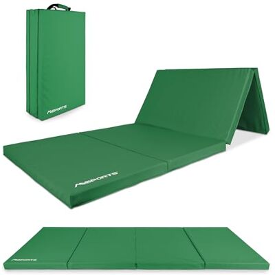 MSPORTS Tapis de gymnastique pliable de qualité supérieure 190 x 80 x 5 cm Tapis de gymnastique Tapis de sport pour la maison, les enfants, les adultes - Publicité MSPORTS Tapis de gymnastique pliable de qualité supérieure 190 x 80 x 5 cm Tapis de gymnastique Tapis de sport pour la maison, les enfants, les adultes - Publicité