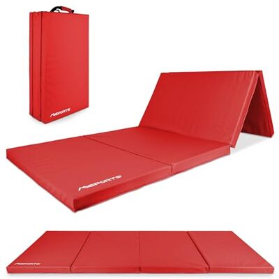 MSPORTS Tapis de gymnastique pliable de qualité supérieure 190 x 80 x 5 cm Tapis de gymnastique Tapis de sport pour la maison, les enfants, les adultes - Publicité MSPORTS Tapis de gymnastique pliable de qualité supérieure 190 x 80 x 5 cm Tapis de gymnastique Tapis de sport pour la maison, les enfants, les adultes - Publicité