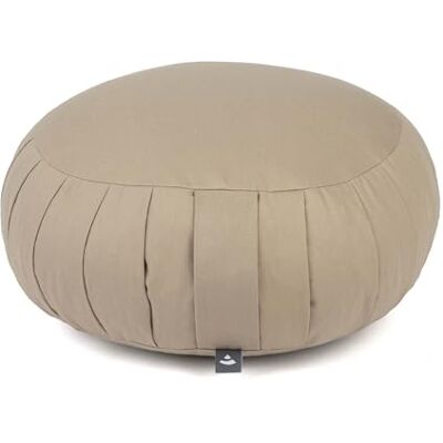 BODHI Zafu ECO Coussin de méditation,Coussin de yoga traditionnel classique rond avec soufflets,Housse 100 % coton bio,Coussin d'assise haut de yoga avec rembourrage en épeautre bio,Hauteur - Publicité BODHI Zafu ECO Coussin de méditation,Coussin de yoga traditionnel classique rond avec soufflets,Housse 100 % coton bio,Coussin d'assise haut de yoga avec rembourrage en épeautre bio,Hauteur - Publicité