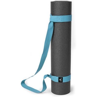 Yoga Studio Sangle de transport pour tapis de yoga – 4 x 137 cm, sangle de tapis multifonction avec boucles réglables, sangle et support combinés (le tapis de yoga sur l'image est à des fins - Publicité Yoga Studio Sangle de transport pour tapis de yoga – 4 x 137 cm, sangle de tapis multifonction avec boucles réglables, sangle et support combinés (le tapis de yoga sur l'image est à des fins - Publicité