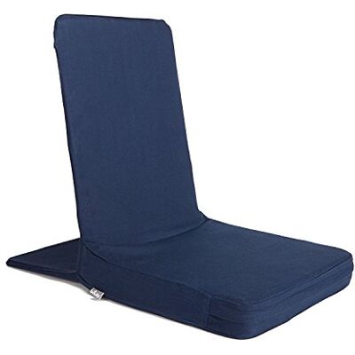 Bodhi Chaise de Sol Mandir XL Siège de méditation avec Coussin d'assise épais Chaise de Sol Confortable avec Dossier rembourré Housse Lavable Idéal pour Yoga et méditation (Bleu Nuit, XL) - Publicité Bodhi Chaise de Sol Mandir XL Siège de méditation avec Coussin d'assise épais Chaise de Sol Confortable avec Dossier rembourré Housse Lavable Idéal pour Yoga et méditation (Bleu Nuit, XL) - Publicité