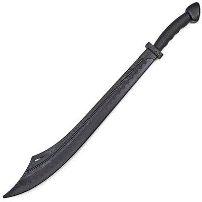 Playwell De Luxe Arts Martiaux Noir Polypropylène Plastique Kung Fu Sabre Chinois Entraînement Épée 33 - Publicité Playwell De Luxe Arts Martiaux Noir Polypropylène Plastique Kung Fu Sabre Chinois Entraînement Épée 33 - Publicité