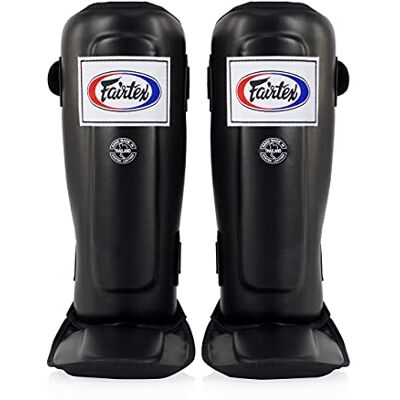 Fairtex SP3 Pro Style Protège-Tibias in-Step Double rembourré - Publicité Fairtex SP3 Pro Style Protège-Tibias in-Step Double rembourré - Publicité