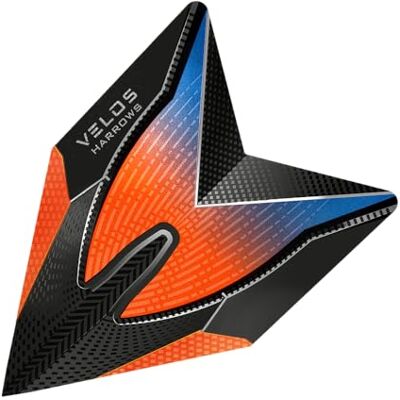 Harrows Velos 2020 Orange Dart Flights - Publicité Harrows Velos 2020 Orange Dart Flights - Publicité