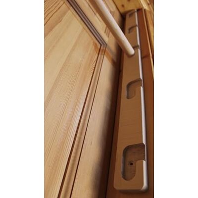 Generic Barre de traction avec cadre en bois réglable à 5 niveaux, 3 couleurs - Publicité Generic Barre de traction avec cadre en bois réglable à 5 niveaux, 3 couleurs - Publicité
