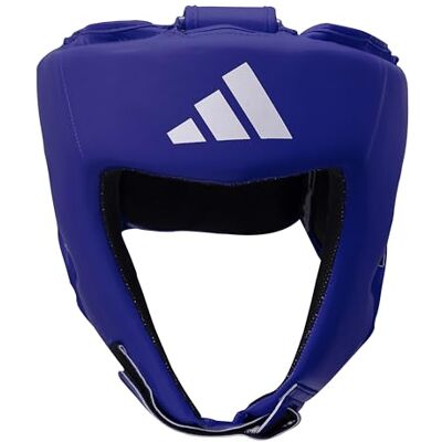Casque de Boxe Competition FFBoxe Adidas (Couleur : Bleu/FFB Taille : M) - Publicité Casque de Boxe Competition FFBoxe Adidas (Couleur : Bleu/FFB Taille : M) - Publicité