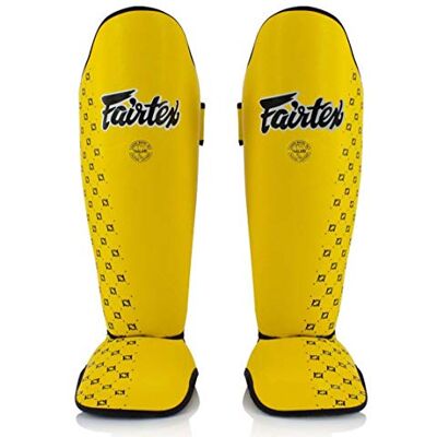 Fairtex Super Comfort SP5 Protège-tibias de boxe avec empeigne Noir M citronier - Publicité Fairtex Super Comfort SP5 Protège-tibias de boxe avec empeigne Noir M citronier - Publicité
