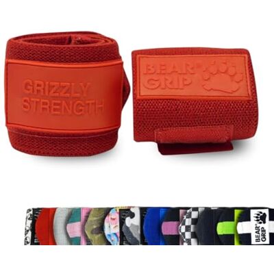 Bear Grip – bracelet poignet Premium résistant 61 cm pour haltérophilie, musculation, crossfit - Publicité Bear Grip – bracelet poignet Premium résistant 61 cm pour haltérophilie, musculation, crossfit - Publicité