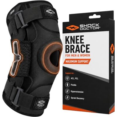 Shock Doctor - Knee Brace - Charnière - Knee brace - Publicité Shock Doctor - Knee Brace - Charnière - Knee brace - Publicité