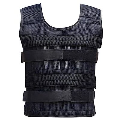 Generic Gilet lesté de 20 kg, poids de charge réglable, gilet d'entraînement, gilet de fitness – Noir, maille respirante et doublure en coton, pratique, 60 x 42 cm - Publicité Generic Gilet lesté de 20 kg, poids de charge réglable, gilet d'entraînement, gilet de fitness – Noir, maille respirante et doublure en coton, pratique, 60 x 42 cm - Publicité