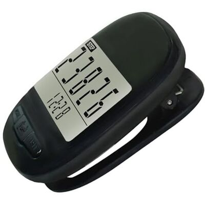 TABSIRAH Compteur de Pas pour la Marche, podomètre Simple Odomètre Portable – Affichage LCD Mile Trackers avec Fonction Horloge, enregistreur de Fitness Suivi des Pas, de la Distance, des Calories, du Temps - Publicité TABSIRAH Compteur de Pas pour la Marche, podomètre Simple Odomètre Portable – Affichage LCD Mile Trackers avec Fonction Horloge, enregistreur de Fitness Suivi des Pas, de la Distance, des Calories, du Temps - Publicité