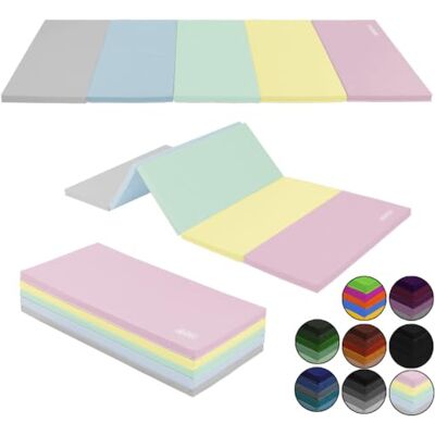 ALPIDEX Tapis de Gym Gymnastique Pliable Épais Maison Enfant 185x78x3,2cm Tapis de motricité, Bébé, Matelas, Pliant, Sport, Fitness, Jeux, Extérieur, Portable, Adultes - Publicité ALPIDEX Tapis de Gym Gymnastique Pliable Épais Maison Enfant 185x78x3,2cm Tapis de motricité, Bébé, Matelas, Pliant, Sport, Fitness, Jeux, Extérieur, Portable, Adultes - Publicité