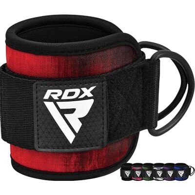 RDX Sangle Cheville Musculation Anneau D'Haltérophilie Machine Fixation Ankle Straps, Poignet Wraps Fitness Entraînement, Exercices de Traction des Jambes, Hommes Femmes Maison Gym Entraînements - Publicité RDX Sangle Cheville Musculation Anneau D'Haltérophilie Machine Fixation Ankle Straps, Poignet Wraps Fitness Entraînement, Exercices de Traction des Jambes, Hommes Femmes Maison Gym Entraînements - Publicité