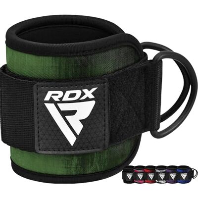 RDX Sangle Cheville Musculation Anneau D'Haltérophilie Machine Fixation Ankle Straps, Poignet Wraps Fitness Entraînement, Exercices de Traction des Jambes, Hommes Femmes Maison Gym Entraînements - Publicité RDX Sangle Cheville Musculation Anneau D'Haltérophilie Machine Fixation Ankle Straps, Poignet Wraps Fitness Entraînement, Exercices de Traction des Jambes, Hommes Femmes Maison Gym Entraînements - Publicité