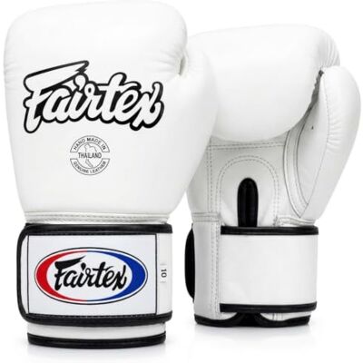 Fairtex BGV1 Gants d'entraînement de Boxe Muay Thai pour Hommes, Femmes, Enfants Gants MMA pour Arts Martiaux Qualité supérieure, léger et Absorbant Les Chocs - Publicité Fairtex BGV1 Gants d'entraînement de Boxe Muay Thai pour Hommes, Femmes, Enfants Gants MMA pour Arts Martiaux Qualité supérieure, léger et Absorbant Les Chocs - Publicité