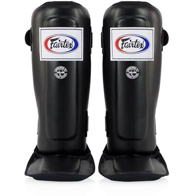Fairtex SP3 Pro Style Protège-Tibias in-Step Double rembourré - Publicité Fairtex SP3 Pro Style Protège-Tibias in-Step Double rembourré - Publicité