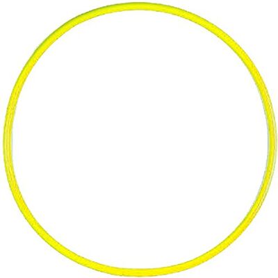 Visiodirect Cerceau Rond 85 cm en PEHD- Coloris Jaune - Publicité Visiodirect Cerceau Rond 85 cm en PEHD- Coloris Jaune - Publicité