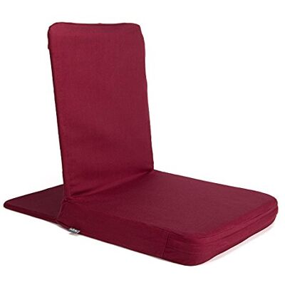 Bodhi Chaise de Sol Mandir XL Siège de méditation avec Coussin d'assise épais Chaise de Sol Confortable avec Dossier rembourré Housse Lavable Idéal pour Yoga et méditation (Bordeaux, XL) - Publicité Bodhi Chaise de Sol Mandir XL Siège de méditation avec Coussin d'assise épais Chaise de Sol Confortable avec Dossier rembourré Housse Lavable Idéal pour Yoga et méditation (Bordeaux, XL) - Publicité