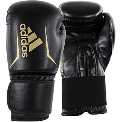 Adidas Speed 50 Gants de Boxe Noir/Blanc Taille 6 - Publicité Adidas Speed 50 Gants de Boxe Noir/Blanc Taille 6 - Publicité