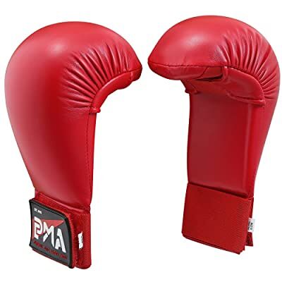 Playwell Gants de compétition en vinyle pour arts martiaux, karaté, rouge (taille M) - Publicité Playwell Gants de compétition en vinyle pour arts martiaux, karaté, rouge (taille M) - Publicité