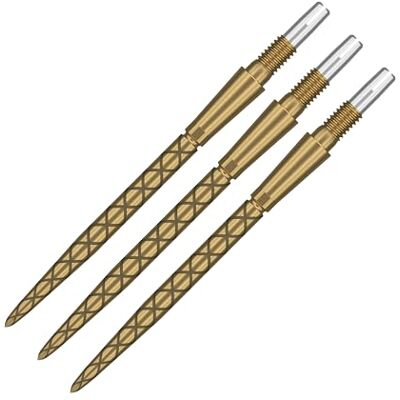 Target Darts Swiss Point Storm Diamond Dart Points (3 Packs de Pointes) 35mm l'or SP – Change Dart Point, Professional Darts Accessories - Publicité Target Darts Swiss Point Storm Diamond Dart Points (3 Packs de Pointes) 35mm l'or SP – Change Dart Point, Professional Darts Accessories - Publicité